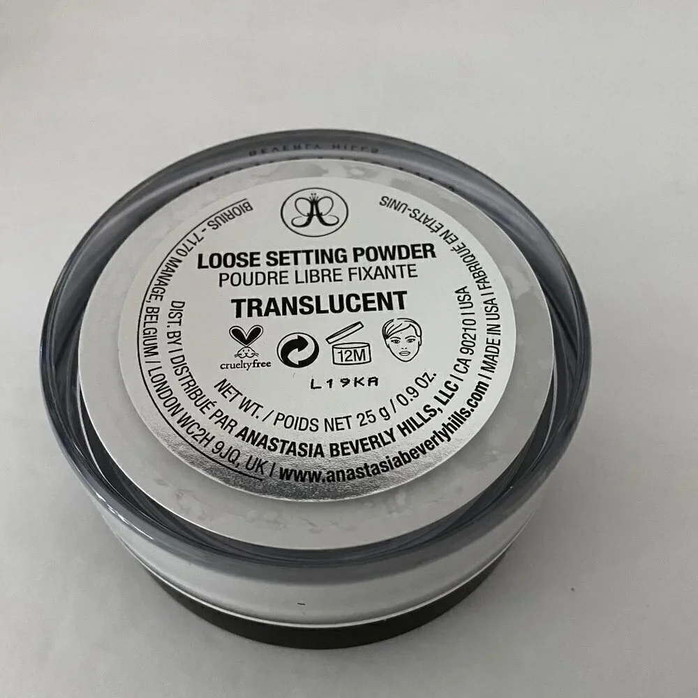 Anastasia Beverly Hills ABH BNIB Translucent Loose Setting Powder 28g/.9Oz